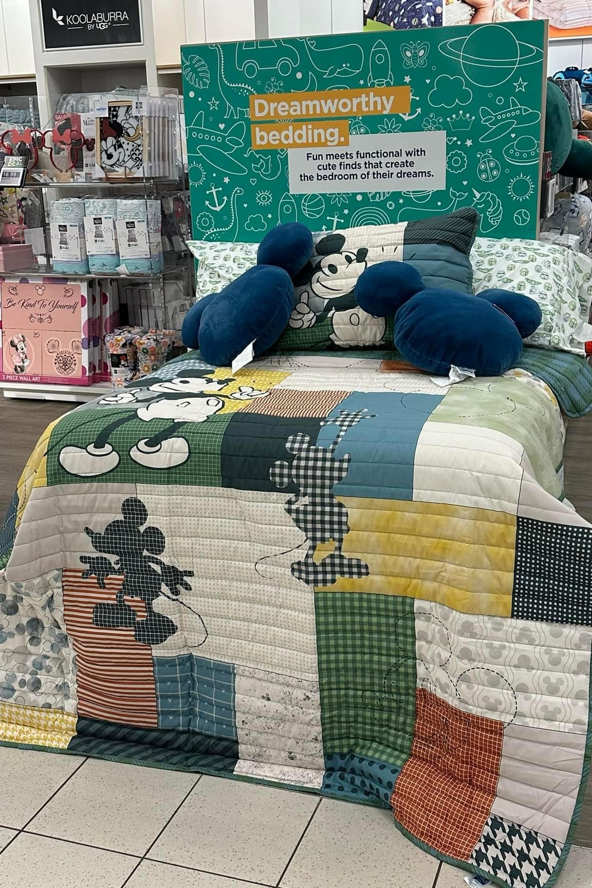 Mickey Mouse quilt set

#bedding #bedroom #bed #quilt #blankets #sheets #vintage #mickey #mickeymouse #disney #magic #disneyland #disneyworld #baby #nursery #kids #kidsroom #babyroom #toddler #toddlerroom #home #trending #finds #moms #momfinds #kohls #kohlsfinds #bestsellers #new #newarrivals #popular #favorites

#LTKhome #LTKkids #LTKbaby
