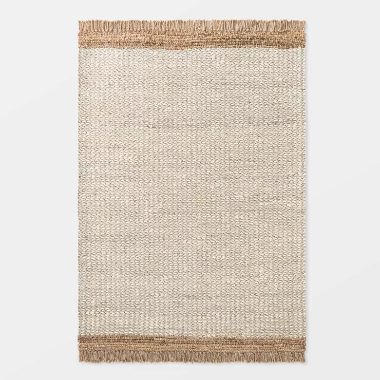Honeyville Jute/Wool Rug Neutral - Threshold™ designed by Studio McGee | Target