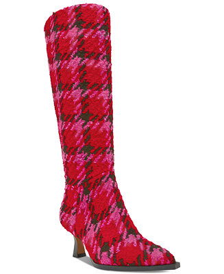 Betsey Johnson Women's Pamella Kitten-Heel Dress Boots - Macy's | Macy's