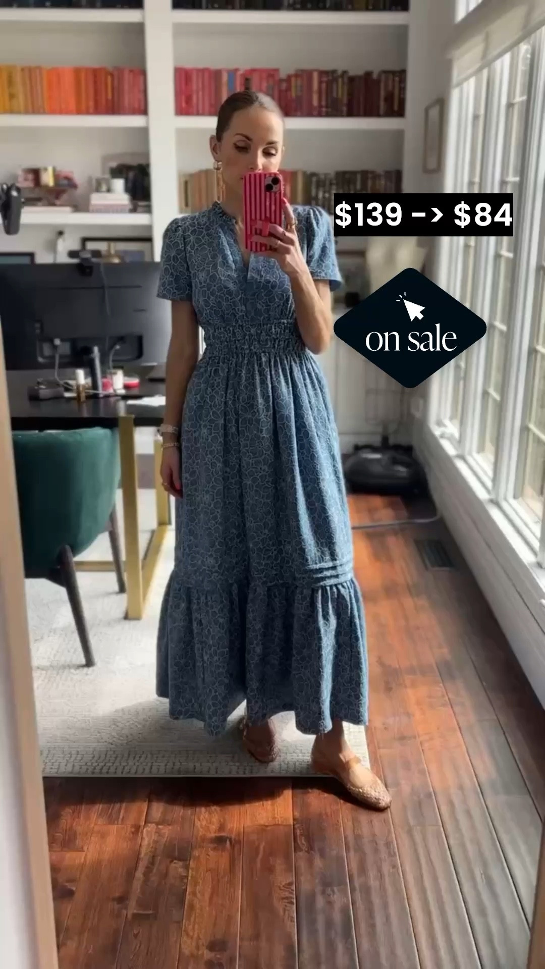 @Macys dress I showed a few weeks ago in my Easter dress round up is on sale! The embroidered flowers are such a good touch! Wearing a small. 

#LTKootd #LTKSaleAlert