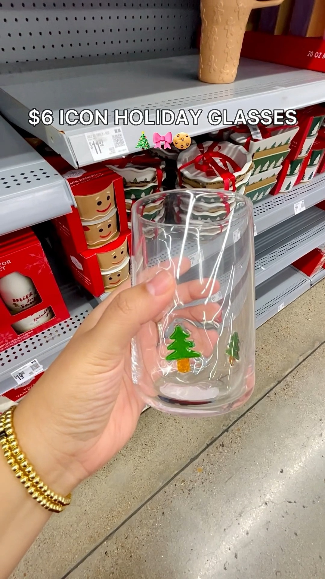 $6 icon holiday glass! The cutest affordable find for Christmas!🎄
#shopping #christmas #iconglass #walmart

#LTKFindsUnder50 #LTKGiftGuide #LTKHoliday