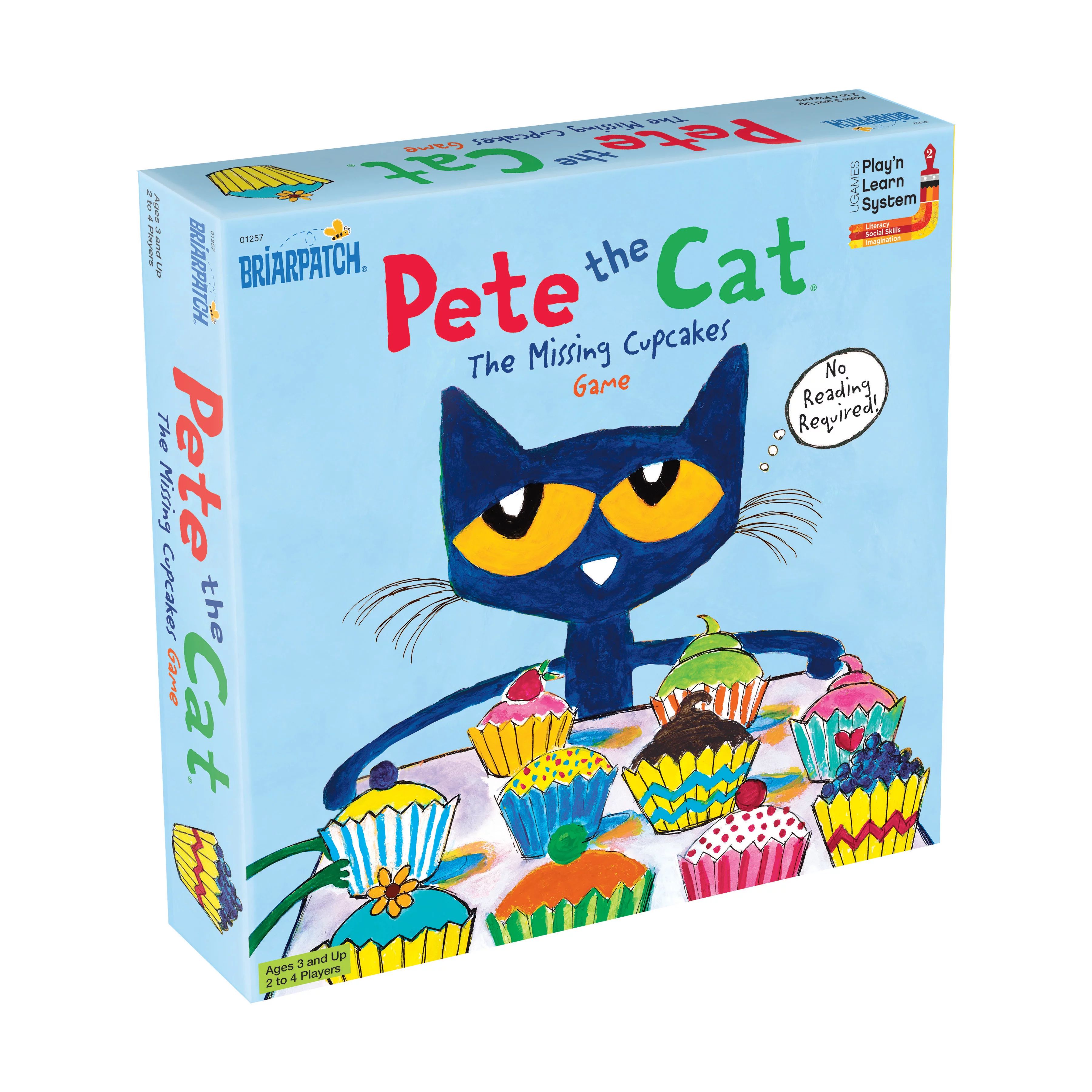 Briarpatch Pete the Cat Missing Cupcakes Board Game - Walmart.com | Walmart (US)