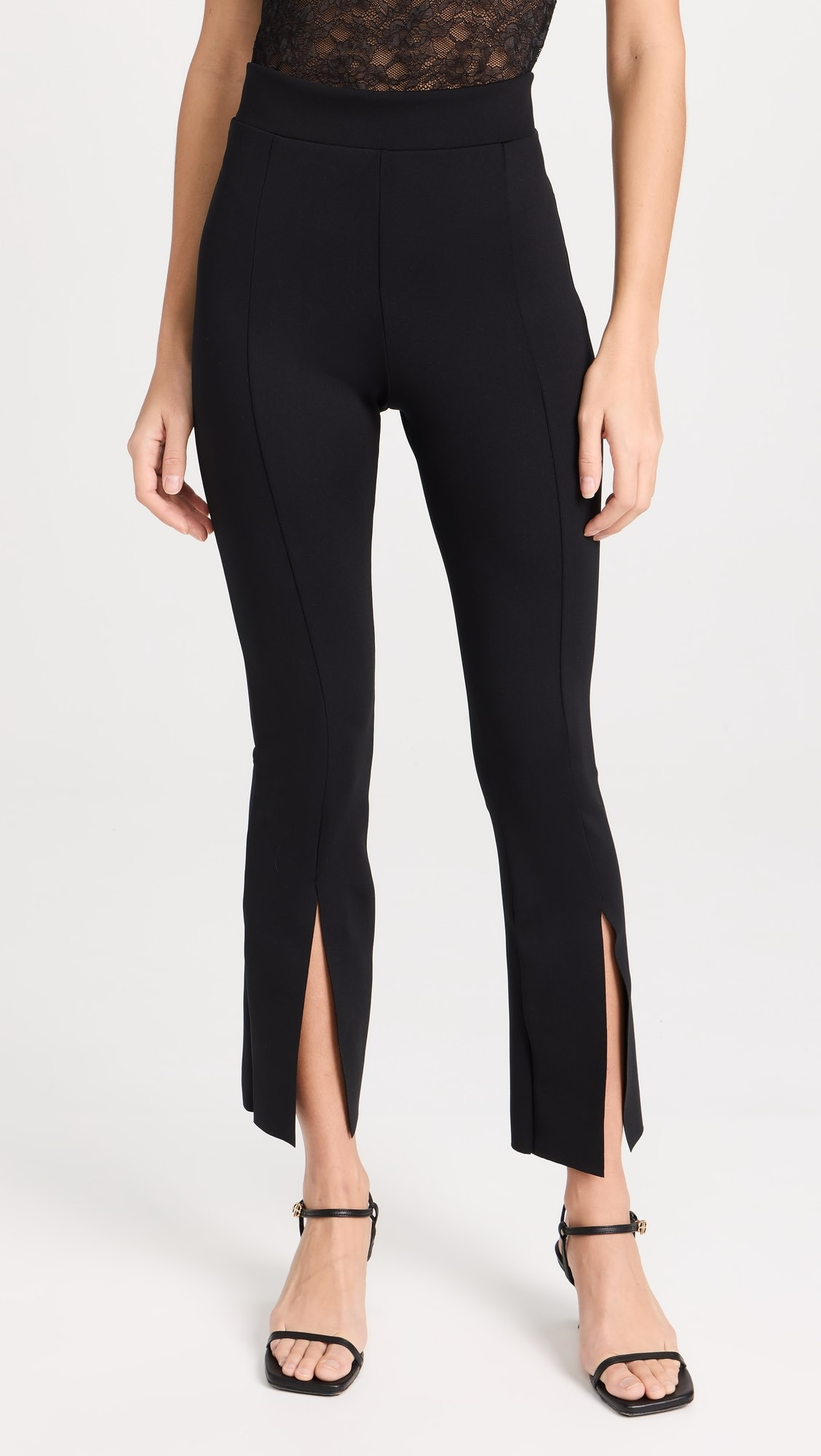Neoprene 7/8 Split Front Pants | Shopbop