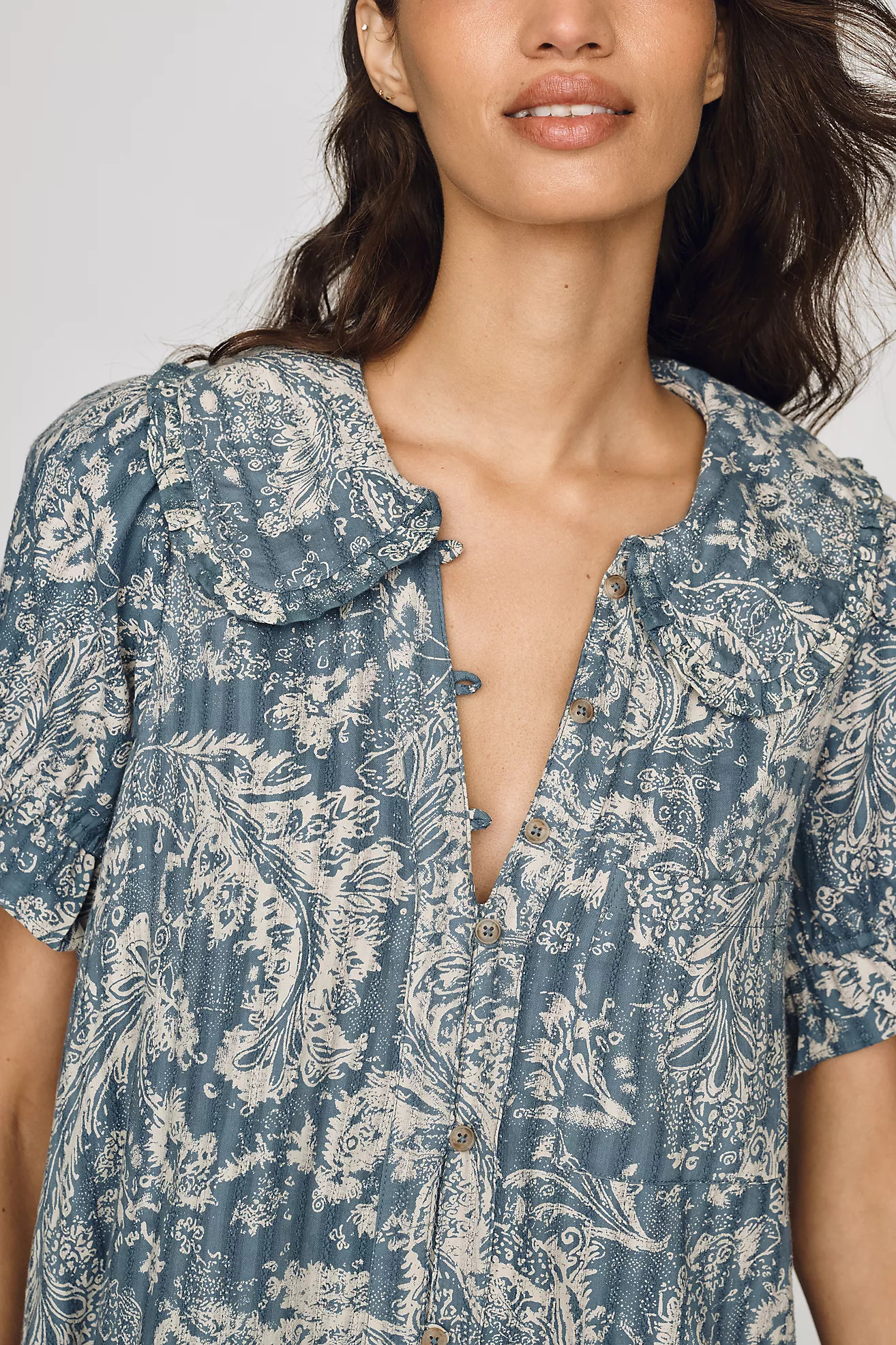 Pilcro Keira Mini Dress | Anthropologie (US)