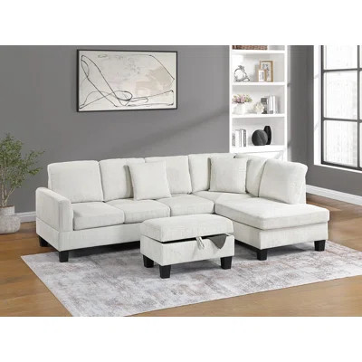 Salvatore 3-Piece Sectional Set | Wayfair North America