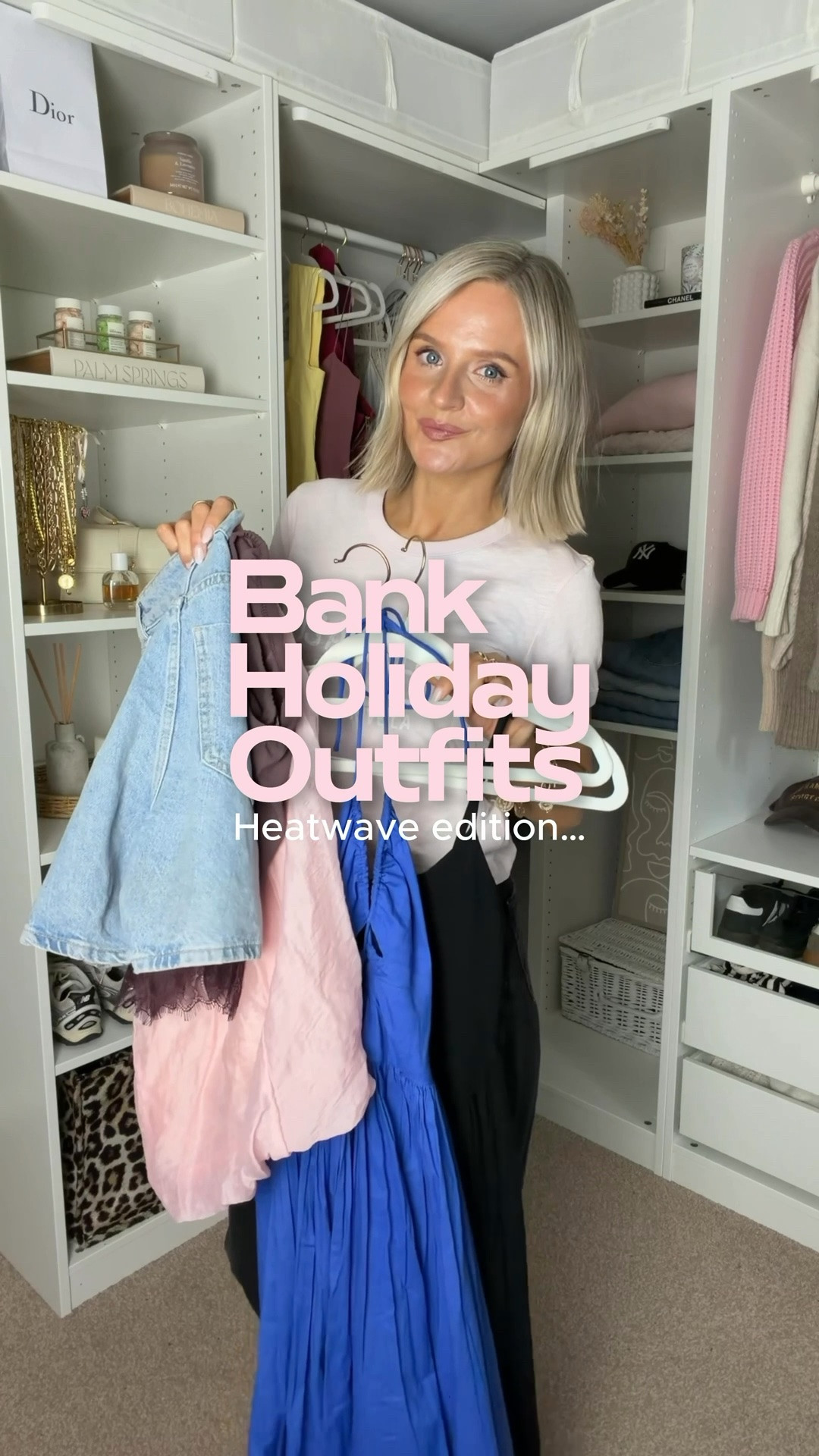 Bank holiday outfits - heatwave edition ☀️

#summeroutfits #heatwaveoutfits #summeroutfitideas 

Summer dresses , heatwave outfit inspiration , summer wardrobe , denim shorts , denim jorts , date night outfits

#LTKsummer #LTKuk #LTKdatenight
