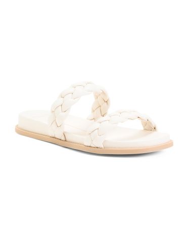 Woven Double Band Sandals | TJ Maxx