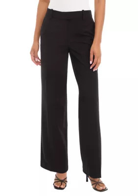 DKNY Women's Wide Pants, Black, 16 | Belk