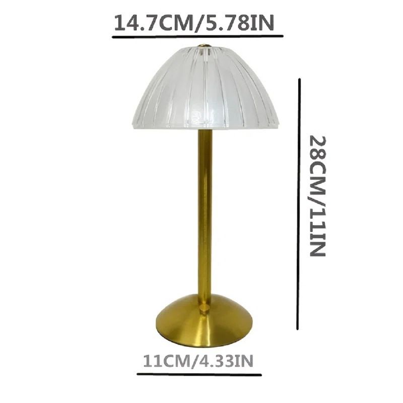 Mercer41 Ivaline Metal USB Table Lamp | Wayfair | Wayfair North America