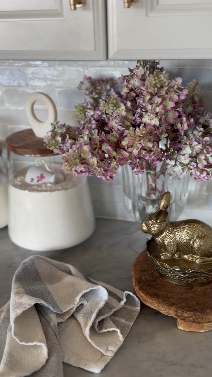 My tip for styling your kitchen for spring or summer: add a pop of color with florals! It’s the easiest change, and already our kitchen feels brighter! 

#LTKStyleTip #LTKSeasonal #LTKHome