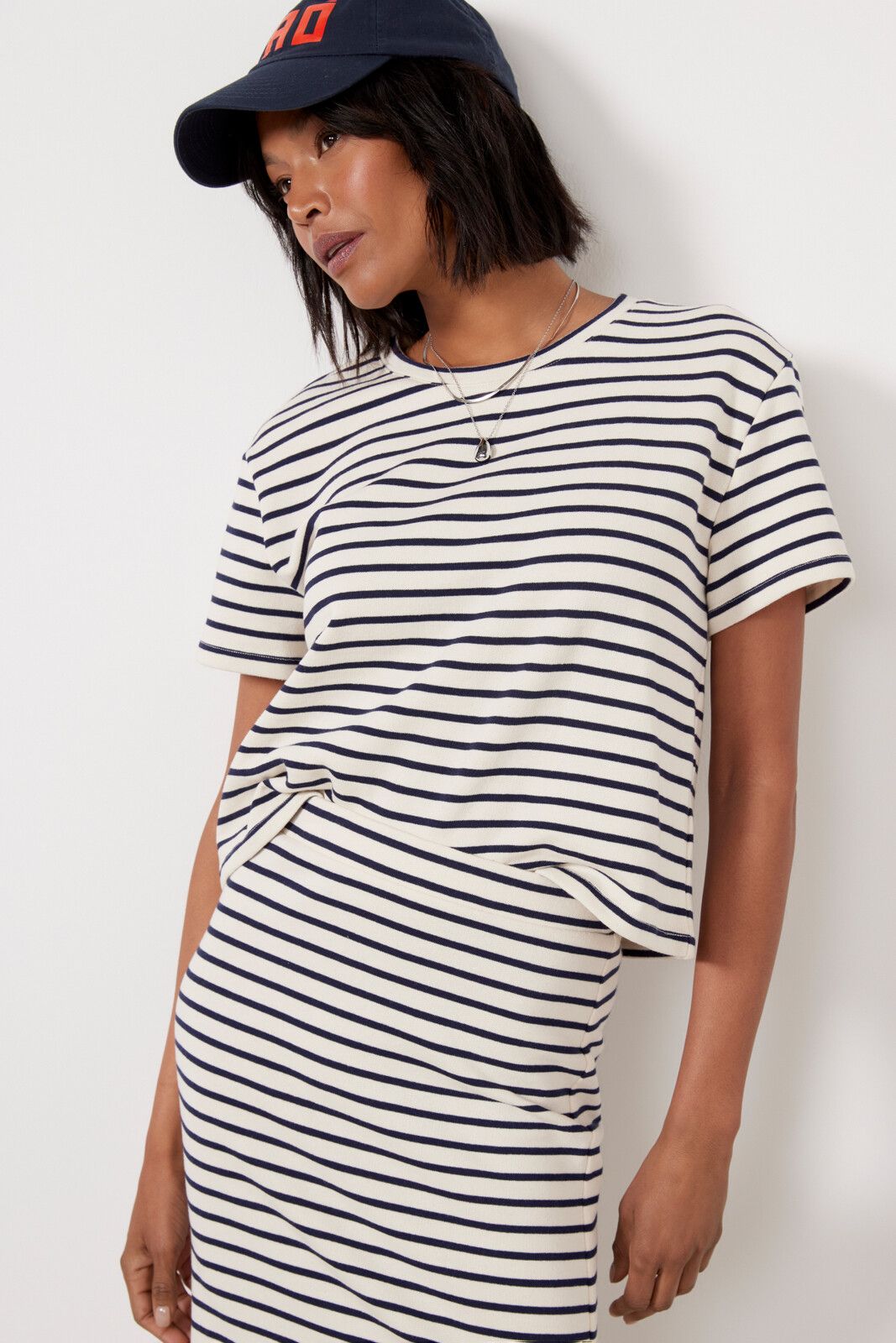 Whitney Stripe Tee | EVEREVE