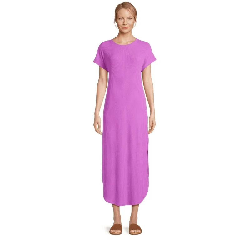 Time and Tru Women's Rib Maxi | Walmart (US)
