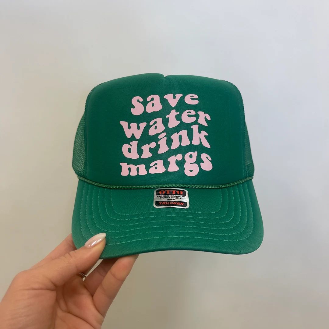 Save Water, Drink Margs Trucker Hat - Etsy | Etsy (US)