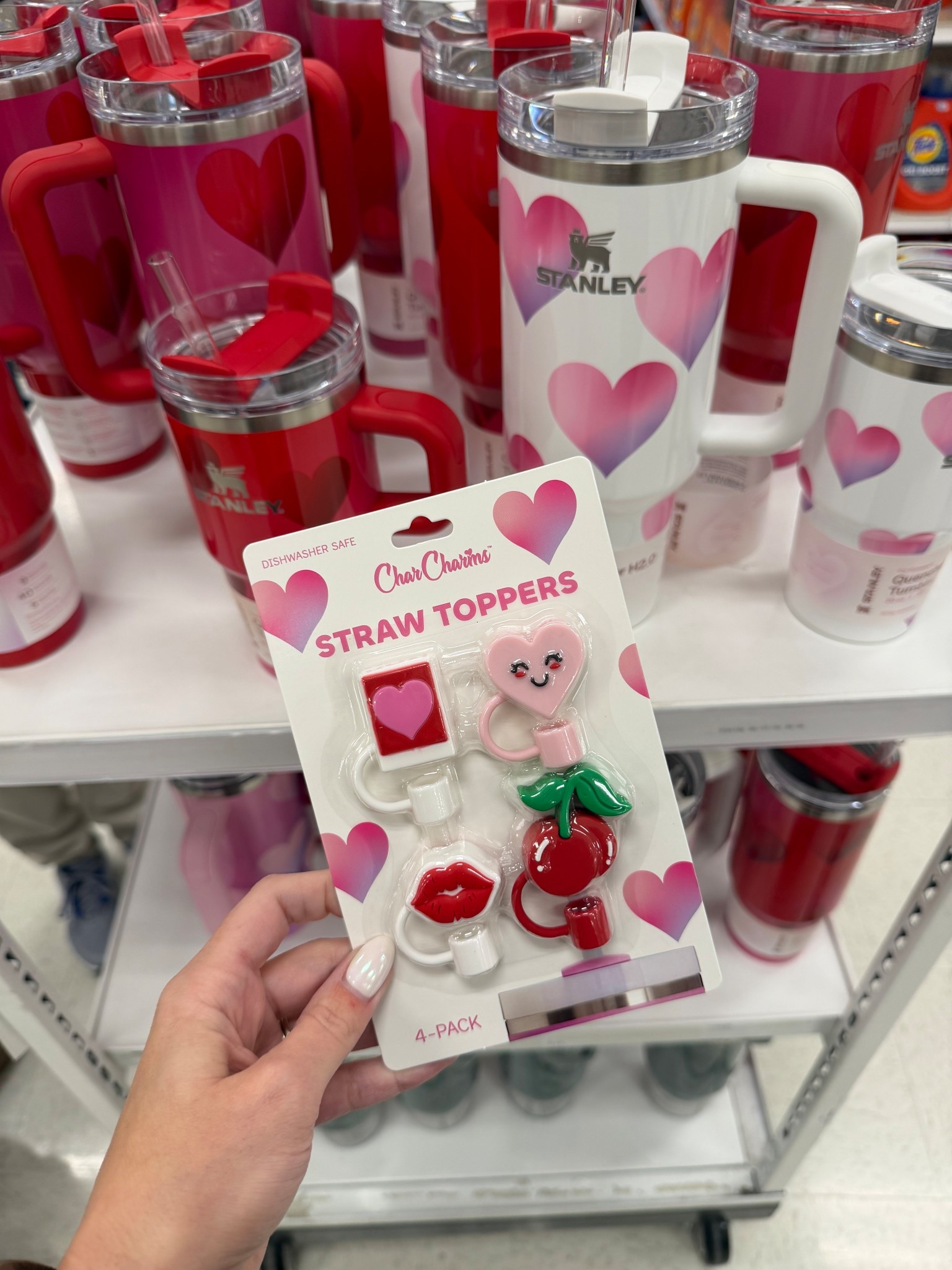 How adorable are these Valentines Day straw toppers from Target! The perfect accessory for your Stanley! 

#LTKSeasonal #LTKHome #LTKFindsUnder50