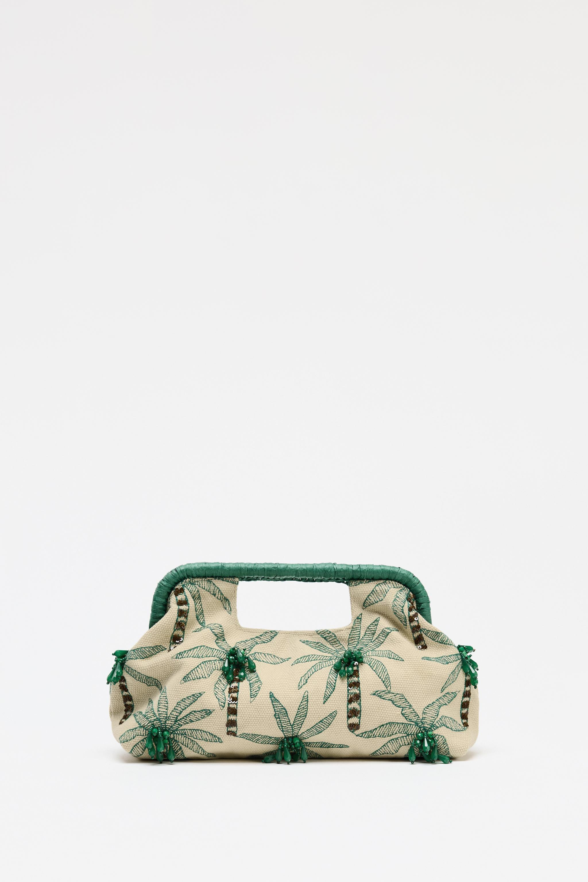 BEADED DETAIL CLUTCH | Zara UK
