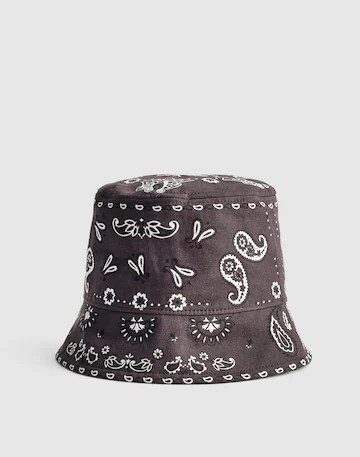 Bandana-Print Bucket Hat | Madewell