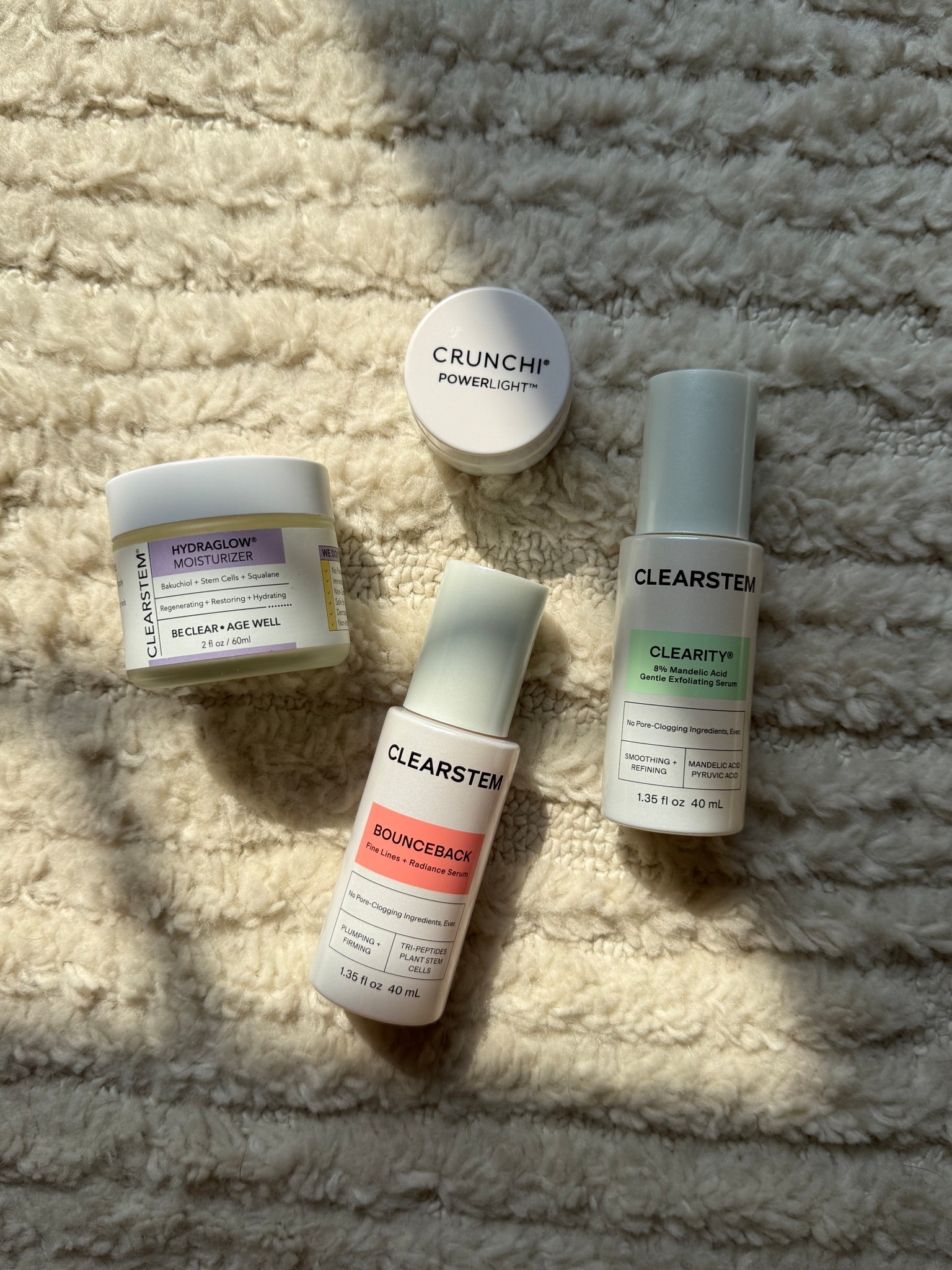 Nighttime skincare routine- use code JAMIEHABS for $$ off at clearstem -

Skincare, clean skincare, clean beauty, clearstem, crunchi

#LTKFindsUnder100 #LTKBeauty