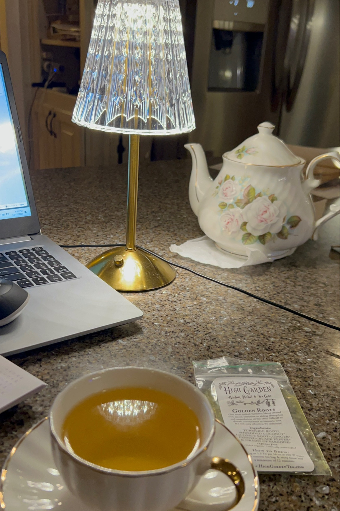 This adorable battery operated lamp & tea cup makes computer work a lot more enjoyable. Both items are on a sale alert  right now.

#LTKhome #LTKfindsunder50 #LTKfindsunder100