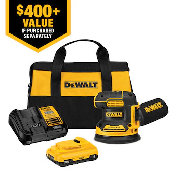 DEWALT XR 20-Volt Brushless Cordless Variable Speed Random Orbital Sander with Dust Management (B... | Lowe's