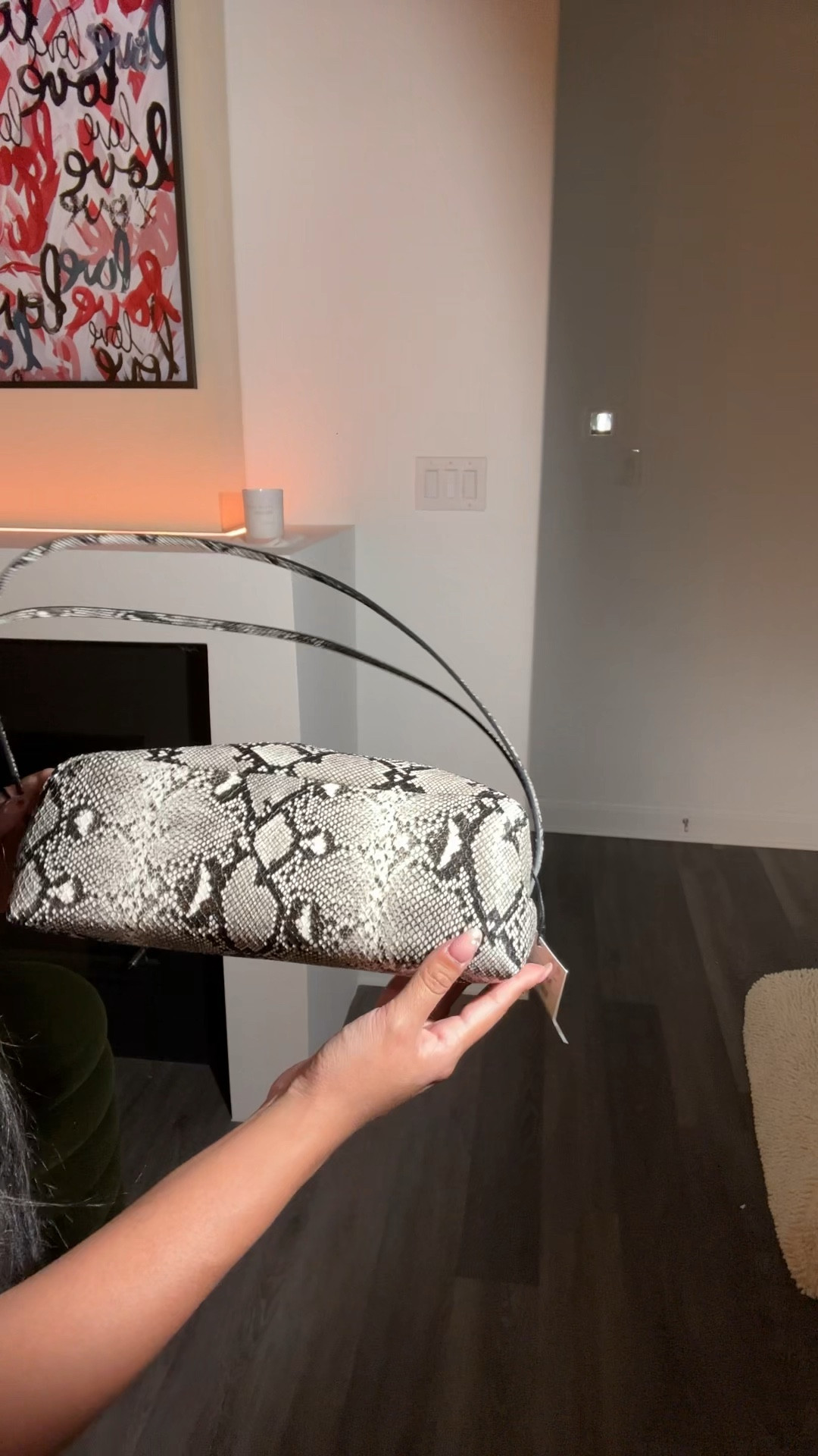 Snake print python Zara bag 

#LTKStyleTip #LTKActive #LTKOver40