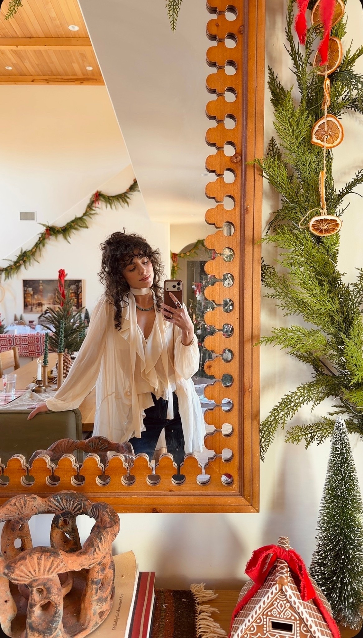 Flowy boho blouse 
I’ve had this blouse for about a year now and have worn it a ton! It feels like such an easy one to dress up or down for the holidays. Pair with some velvet pants for the ultimate holiday look! 

#LTKHoliday #LTKGiftGuide #LTKFindsUnder100