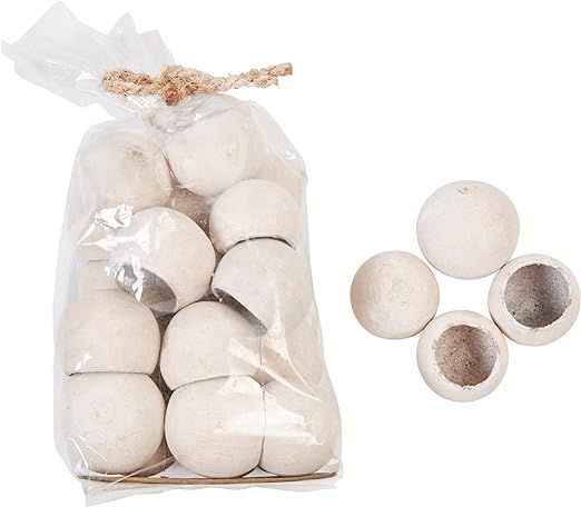 Creative Co-Op Approximately 3"H Dried Natural Bell (Set of 20 Pieces in a Bag) (DF2227) | Amazon (US)