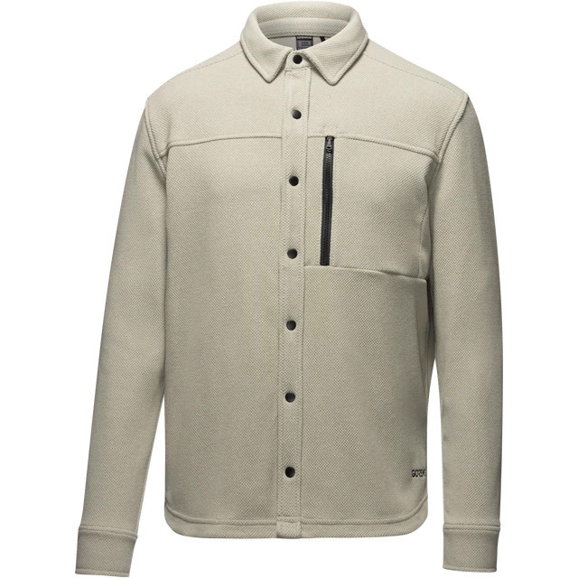 Hybrid Fleece Flannel Shirt Mens | GOREWEAR
