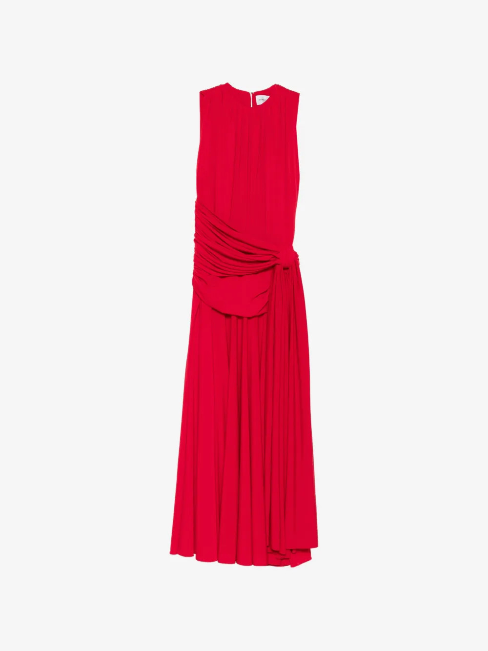 Isadora draped midi dress | Farfetch Global