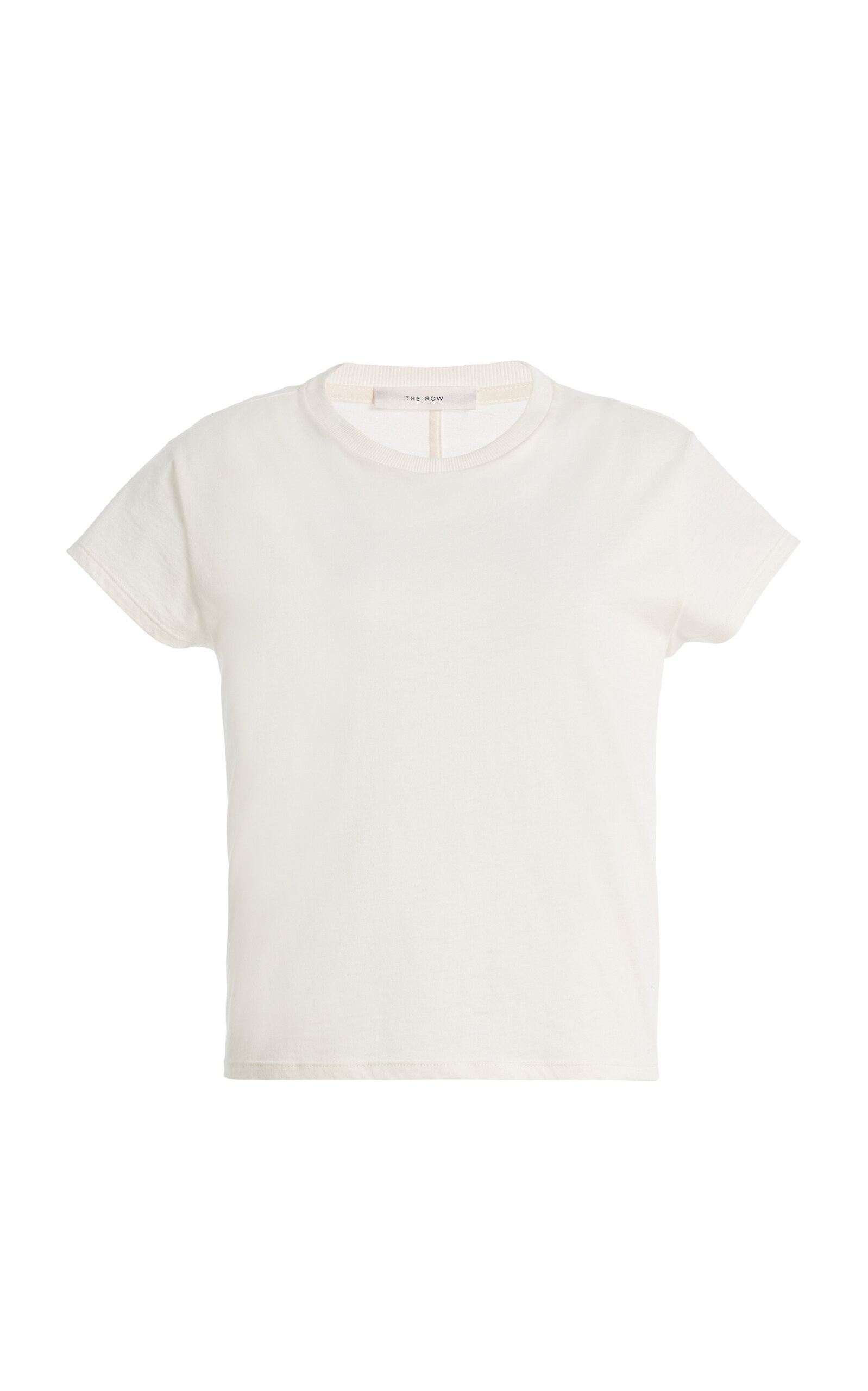 The Row Tori Cotton-Silk T-Shirt - Moda Operandi | Moda Operandi (Global)