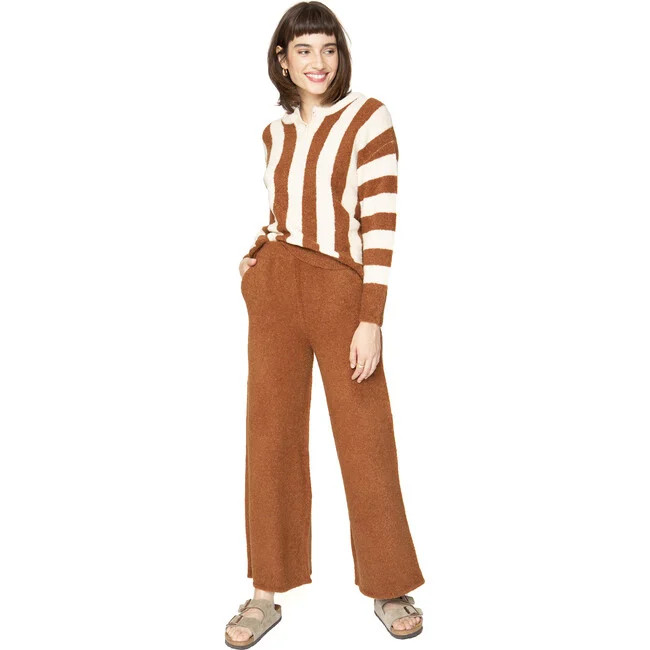 Callahan | Women's Carey Pant, Rootbeer (Brown, Size Small) | Maisonette | Maisonette