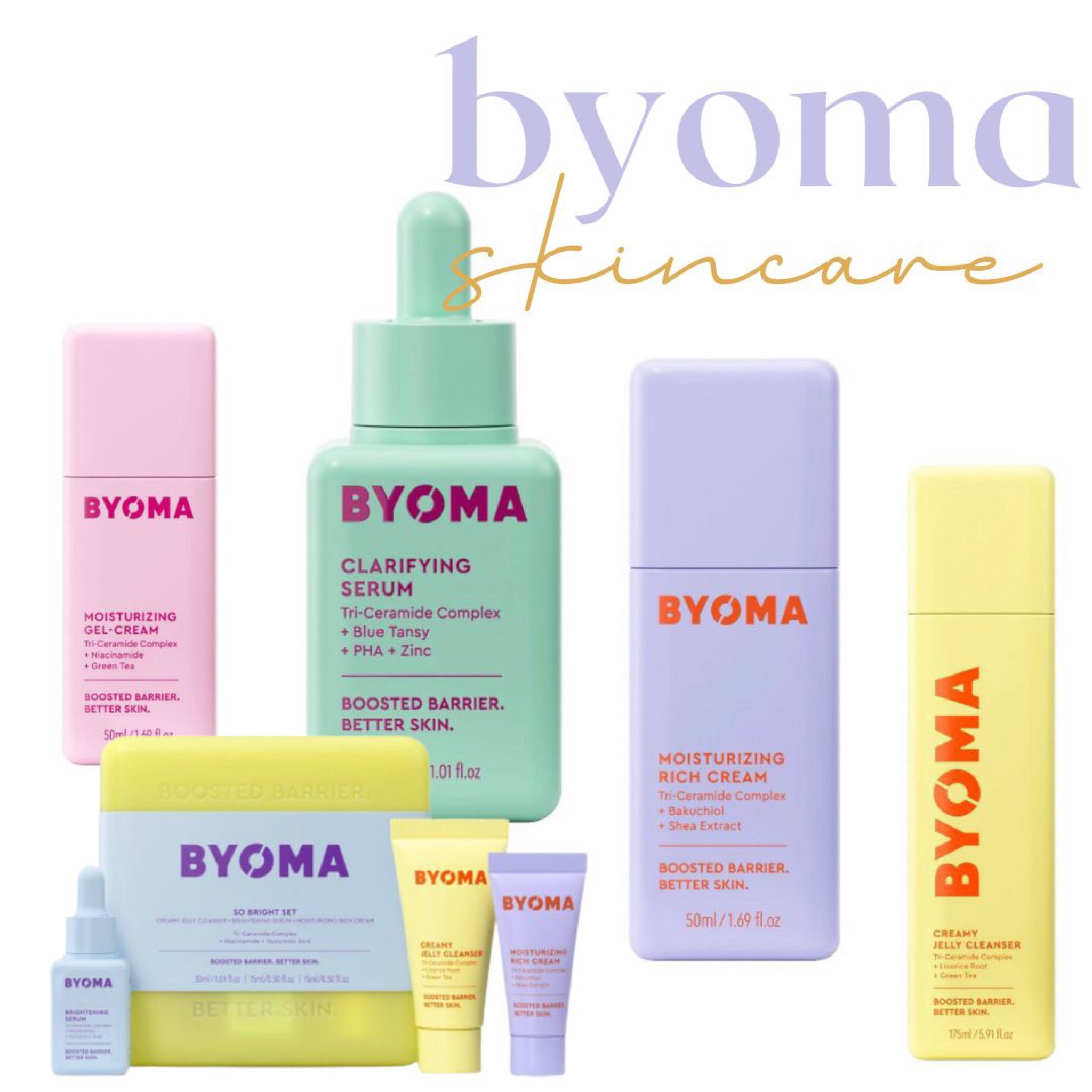 Loving the Byoma skincare line! Great packing because bottles can be reused when you by replacement bottles, linked some of those below too!

Skin Care // Beauty // Target //  Ulta // Face // Clean Beauty 

#LTKGiftGuide #LTKbeauty #LTKFind