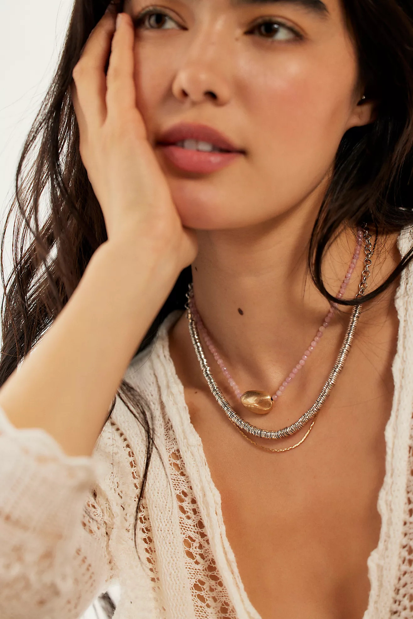 Wes Semiprecious Layer Necklace | Free People (Global - UK&FR Excluded)