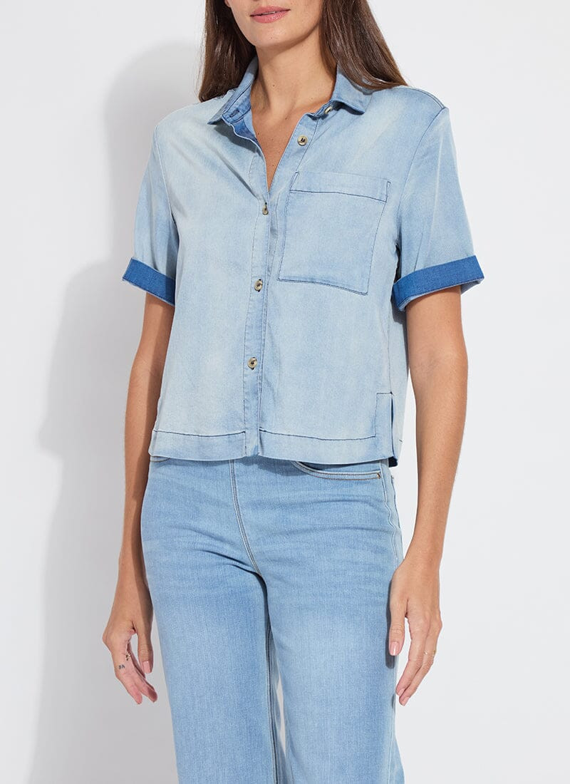 Bianca St Chambray Short Sleeve | Lysse