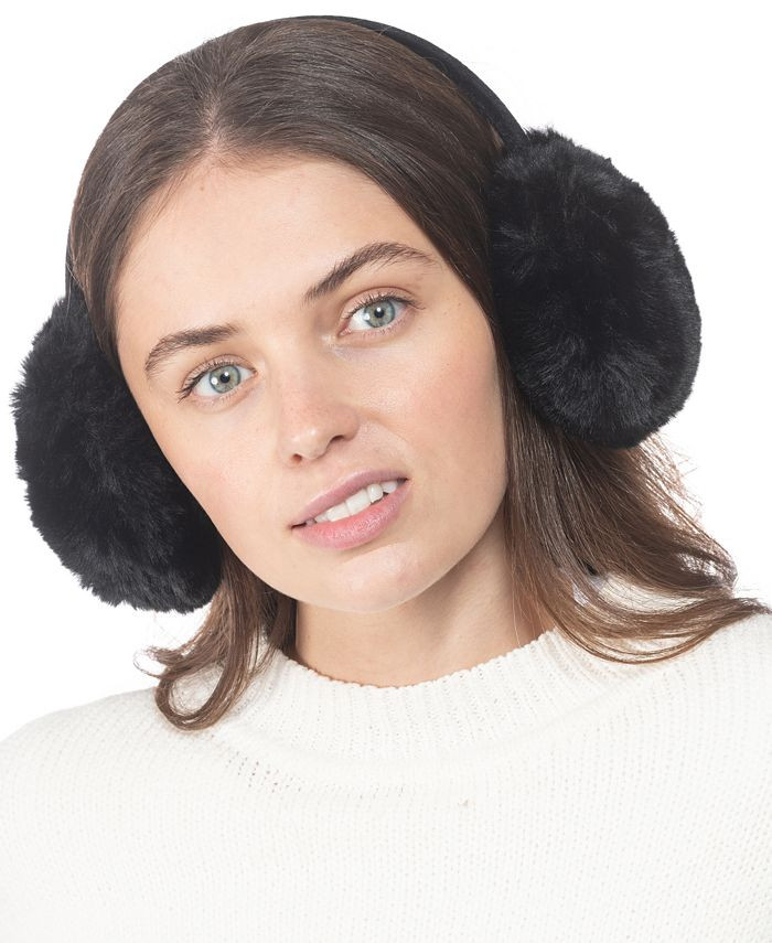 INC Faux-Fur Earmuffs, Created for Macy's | Macys (US)