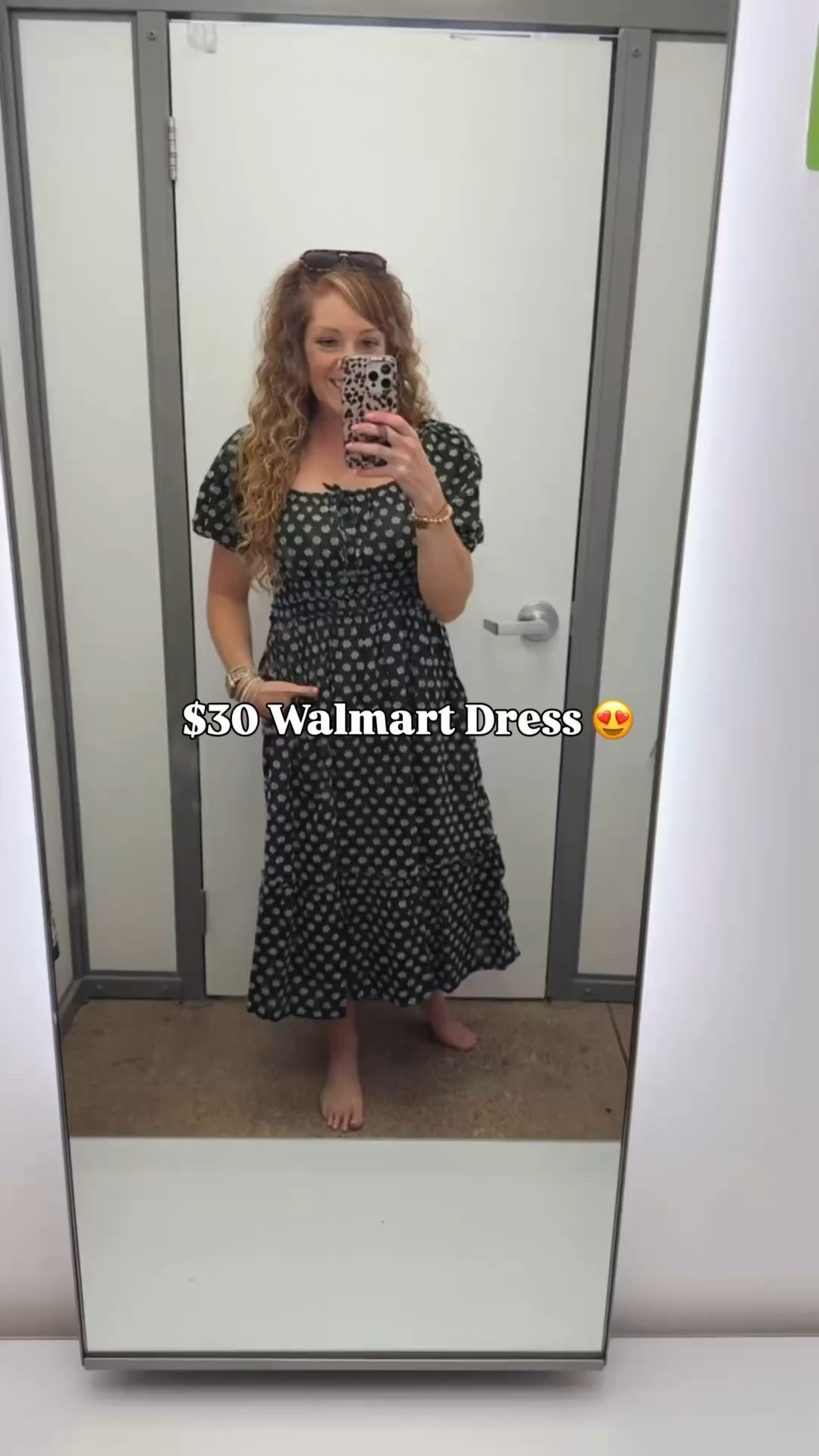 Walmart Time and Tru Women's Puff Sleeve Square Neck Midi Dress, Sizes XS-XXXL

Dress- wearing size small. Runs a tad bit big. May want to size down.

Summer dresses, church dress, graduation dress, affordable fashion, Walmart dress 2026, spring dresses, over 40, vacation dress 

#walmartpartner #walmartstyle #over40style @walmartstyle @walmart