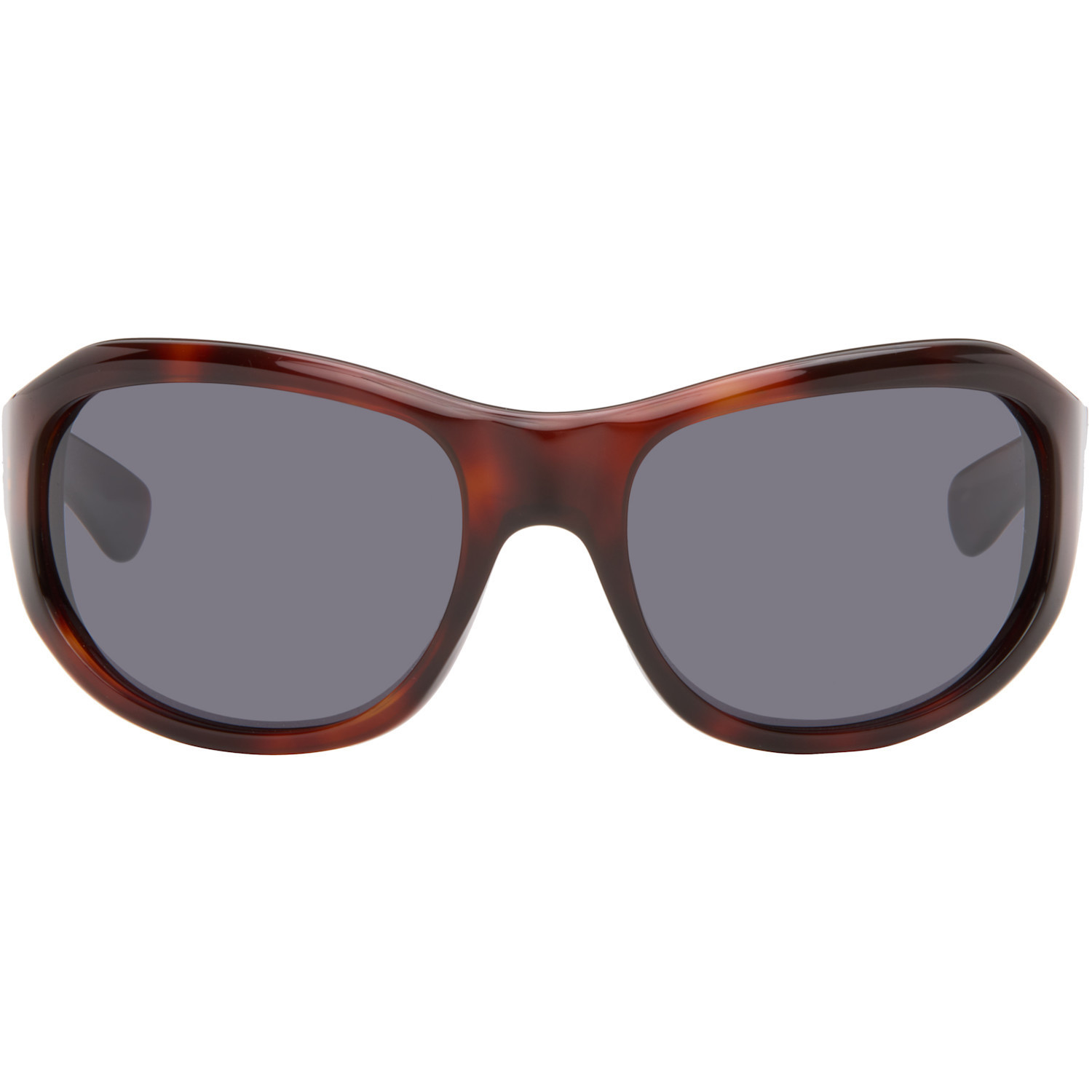 THISTLES Brown 'The ATLAS' Sunglasses | SSENSE