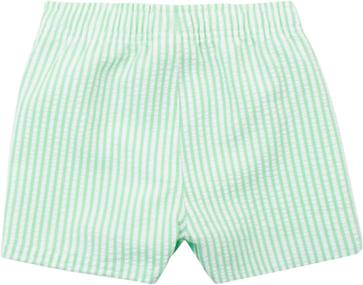 RUGGEDBUTTS Boys UPF50+ Sun Protection Seersucker Swim Trunks | Amazon (US)