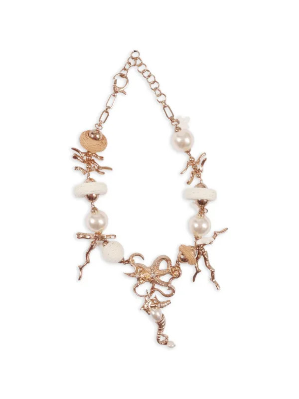 Weekend Max Marasea-embellishement necklace | Farfetch Global