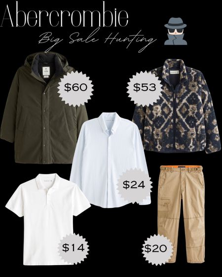 Shane’s favorites from the Abercrombie sale. I’m told a few of these are already in the mail 🙄. 
Use the code AFSHELBY for an additional 20% off. 

#LTKmens #LTKsalealert #LTKSeasonal