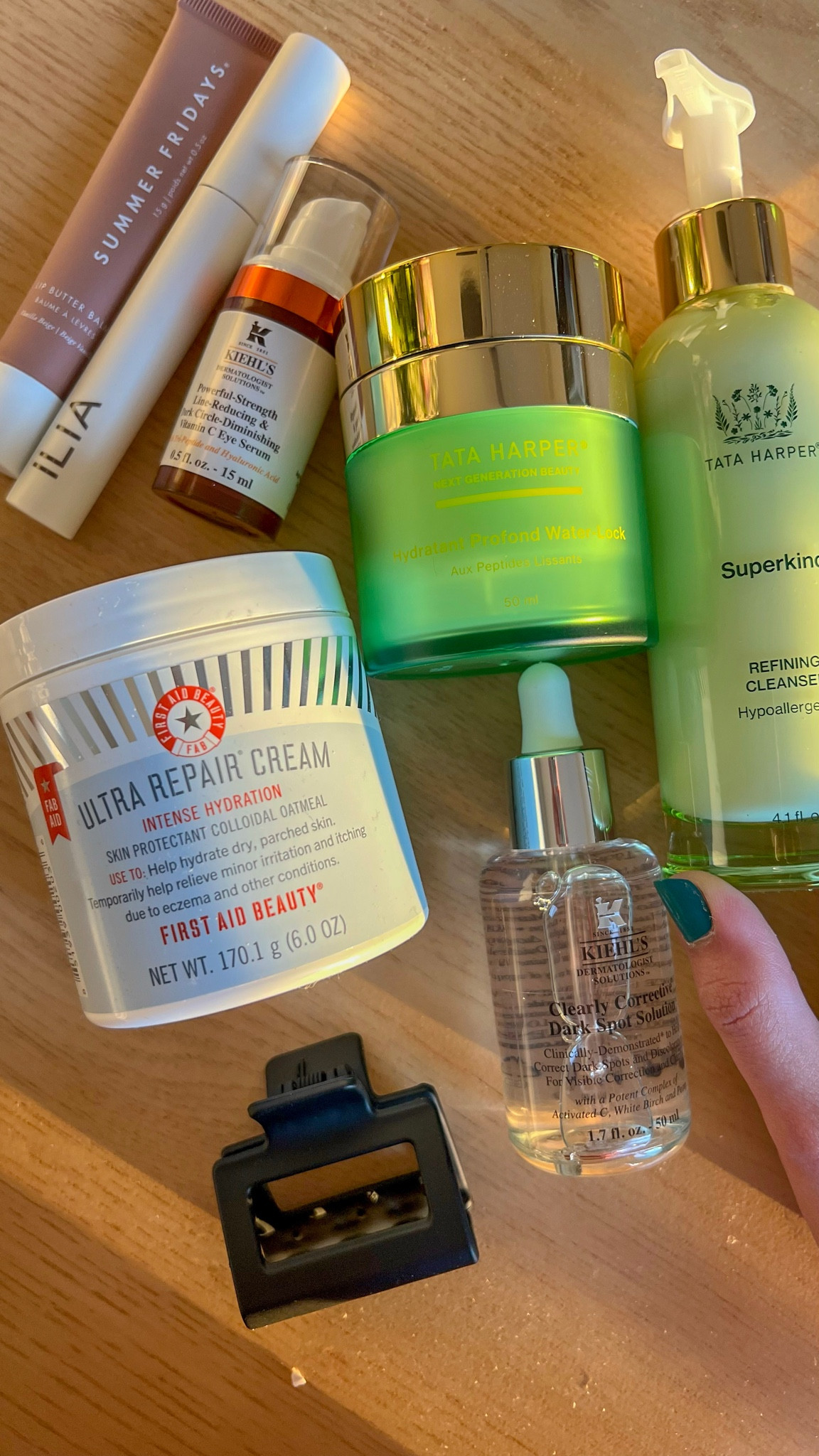 Daily skincare products 
Skincare restock 
Skincare 
Tata Harper 
Summers Friday 
Lip balm 
Dark spot 
Face cleanser 

#LTKstyletip #LTKbeauty #LTKfindsunder100