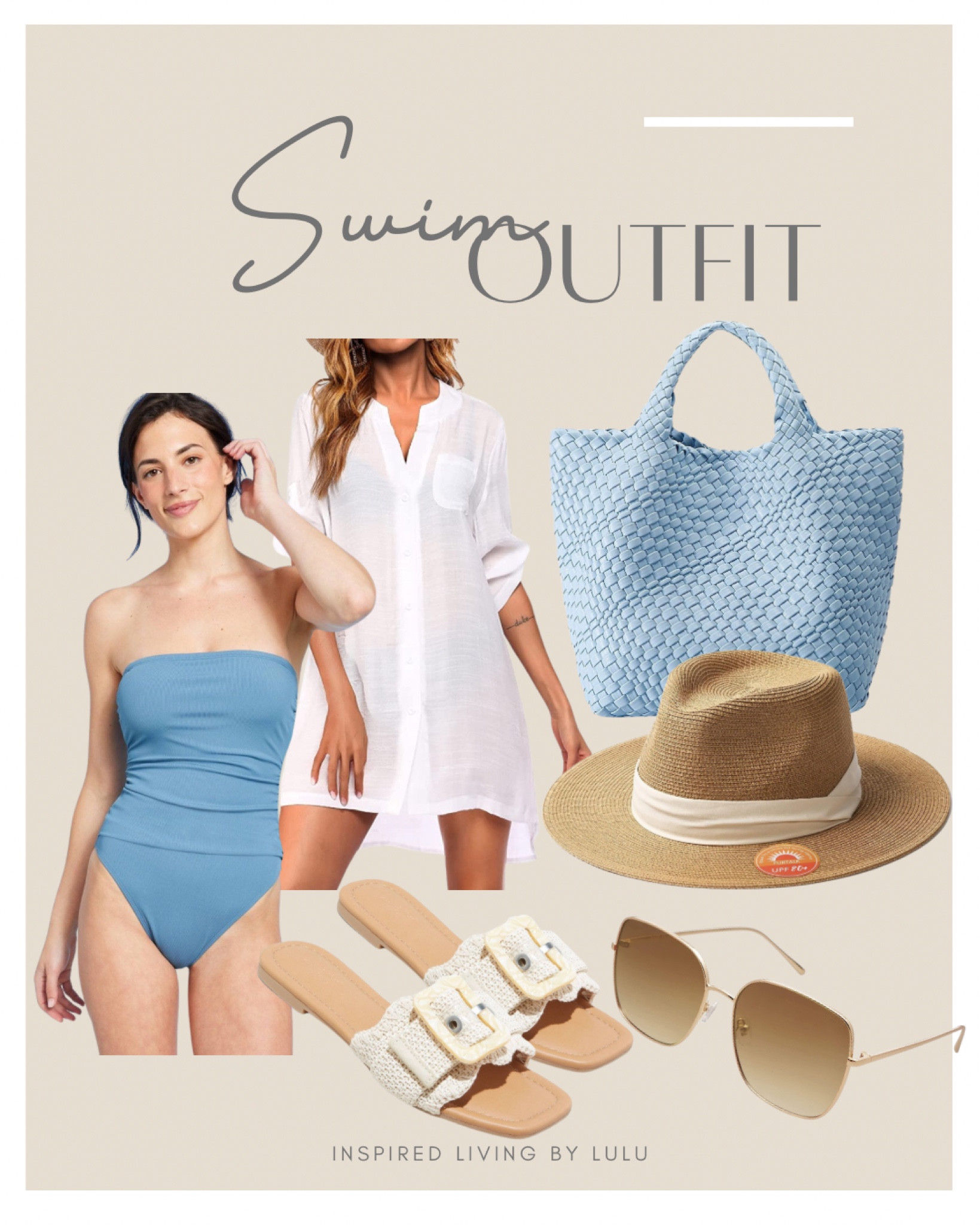 Poolside perfection: Dive into summer in this stunning blue swimsuit ensemble! Love this button up coverup and the blue beach bag is such a beautiful blue color. 

SummerStyle | PoolsideChic | Target Swim | Amazon Swim | Beach Hat

#LTKtravel #LTKSeasonal #LTKswim