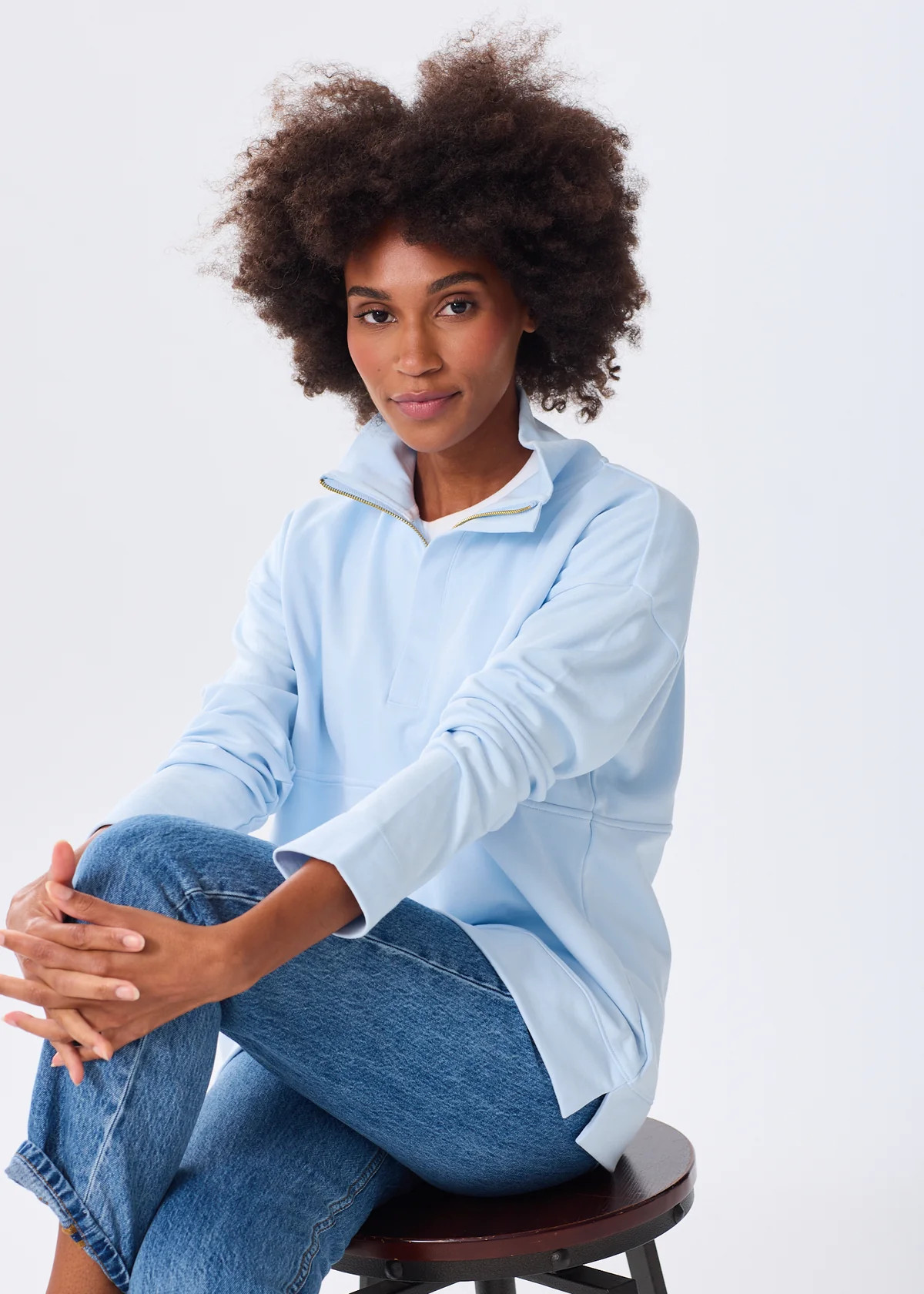 The Zip-Up Sweatshirt | Alice Walk
