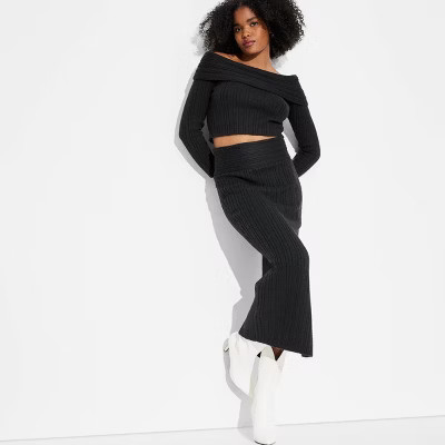Women's Maxi Sweater Skirt - Wild Fable™ | Target