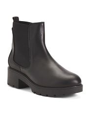 Made In Spain Leather Chelsea Booties | Marshalls