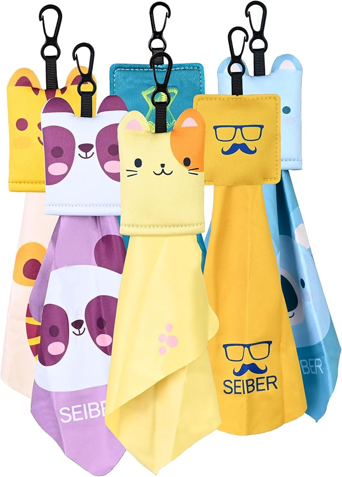 SEIBER Glasses Cleaning Cloth,Microfiber Cleaning Cloths,Eyeglasses Clean Cloths,Glass Cleaning C... | Amazon (US)