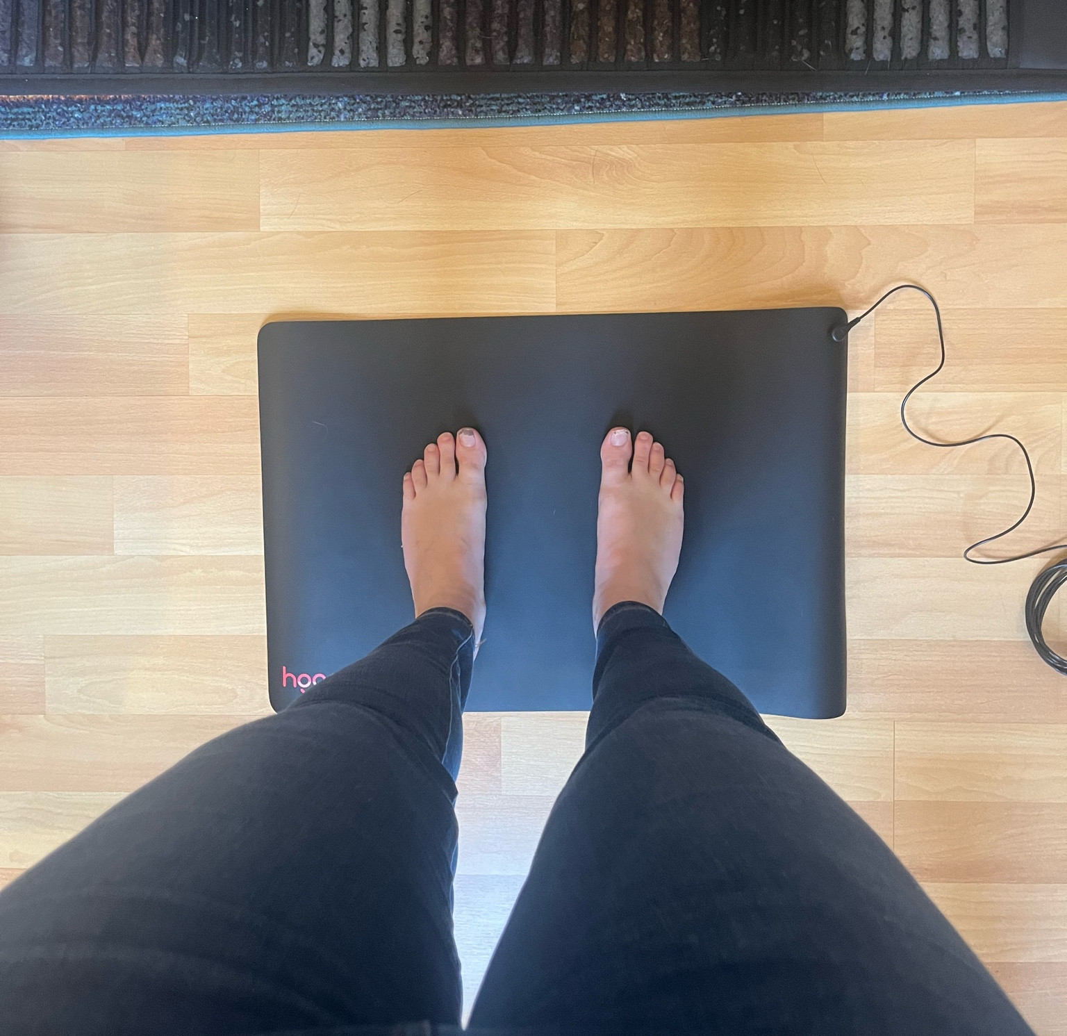 I got a grounding mat and I think I love it!! Grounding mats create negative ions which help counter act the body’s positive charge and neutralize free radicals. A properly made grounding device should bring your body’s literal voltage down and hopefully reduce inflammation, restlessness, etc.

I’m using it under my desk and I have to say it actually makes my legs tingle and I can tell my circulation is better in my feet. I did a ton of research and this brand is the one I decided to go with. I like that they encourage to test your mat and tell you exactly how to make sure their technology actually works. 

I think a set of grounding sheets might be next 👀

#LTKBeauty #LTKFitness #LTKActive