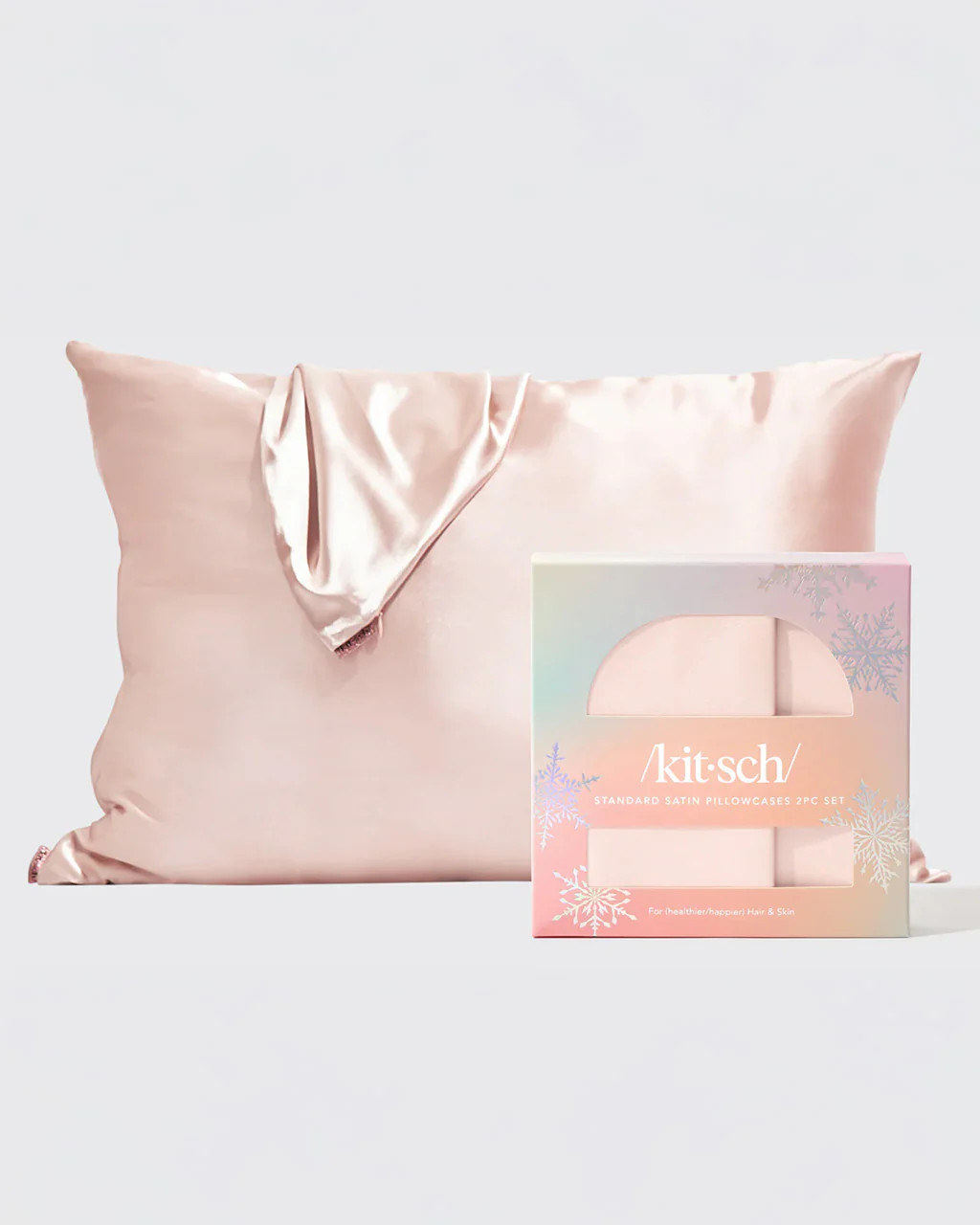 Blush Satin Pillowcase - Set of 2 | ban.do