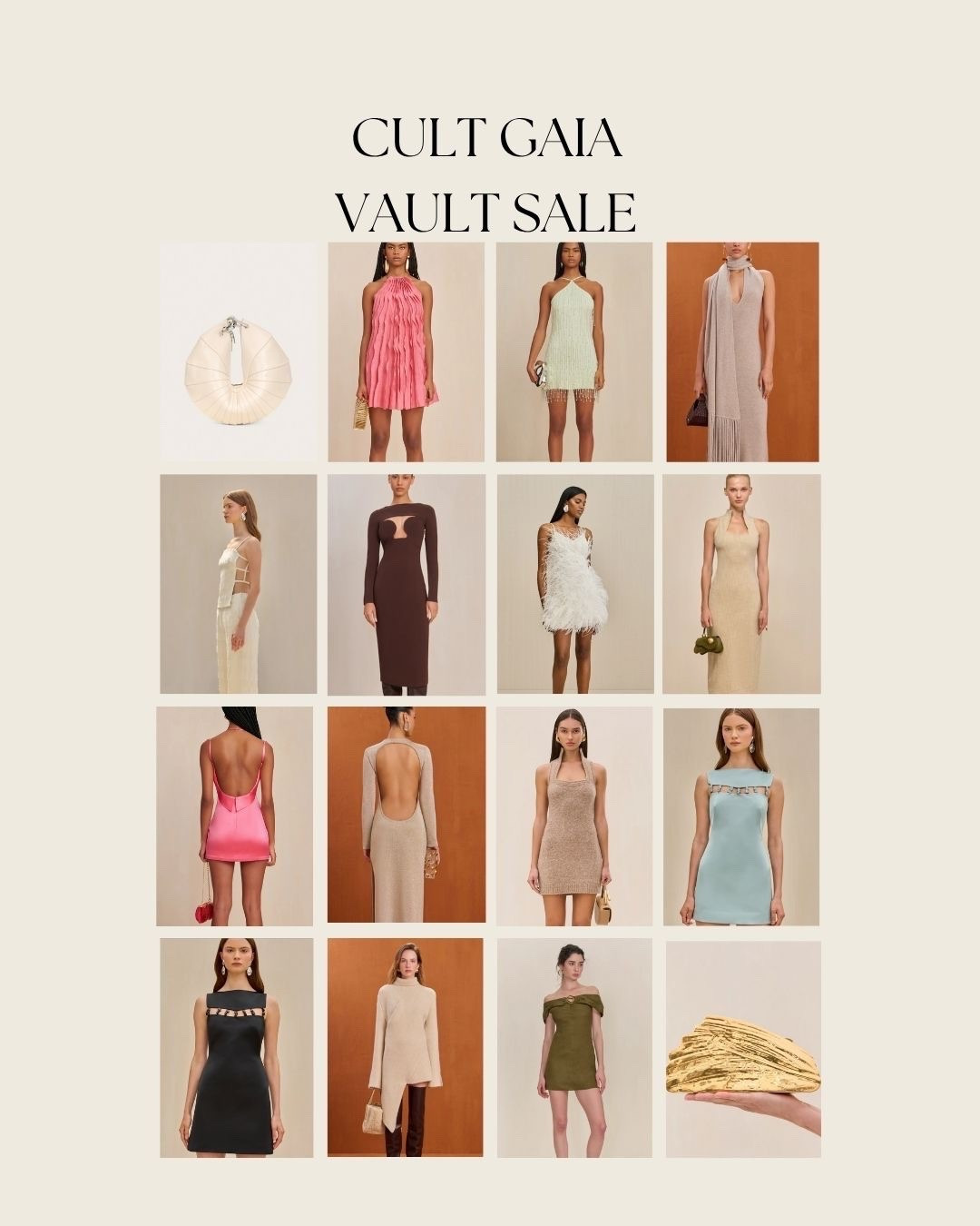 Shop my favorite Cult Gaia items from their Vault Sale! They have so many great dresses, bags, and so much more heavily discounted! Shop the sale now before items sell out. 

Cult Gaia, sale favorites, discounted favorites, sale items, chic style 

#LTKSaleAlert #LTKStyleTip
