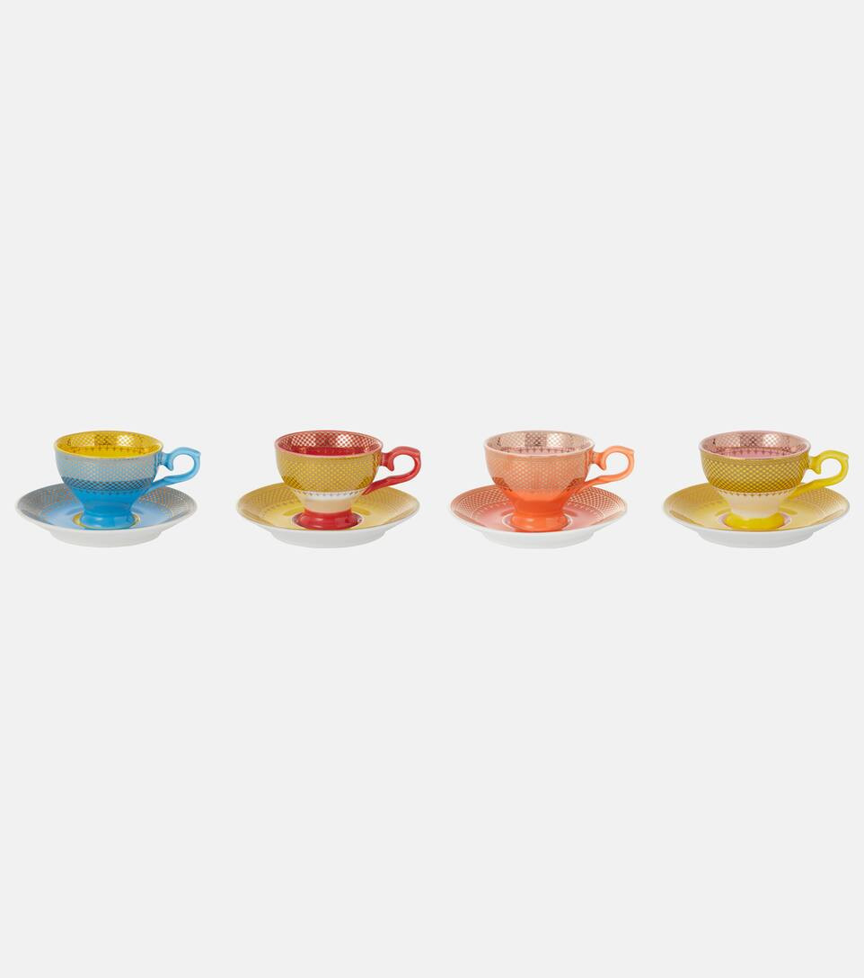 Grandma set of 4 espresso cups and saucers | Mytheresa (US/CA)