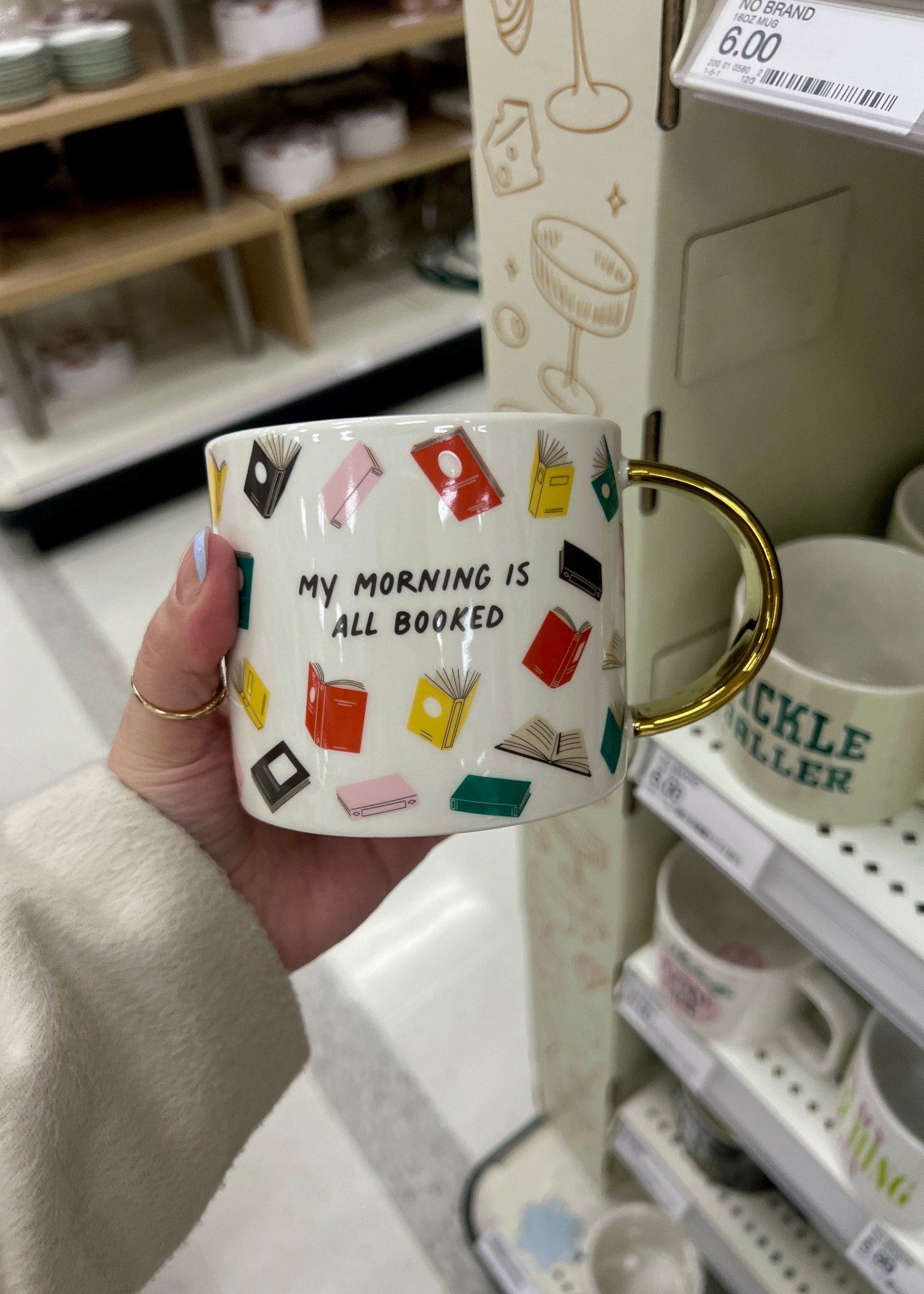 16oz My Morning is All Booked Wade Mug and other $6 mugs 

#LTKGiftGuide #LTKmorningroutine #LTKHoliday